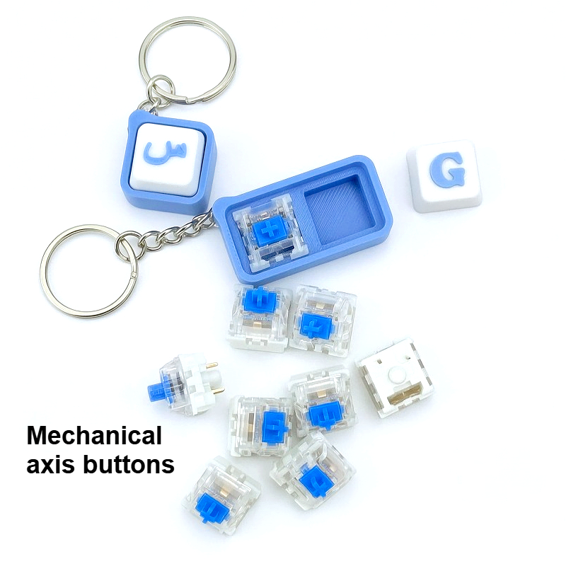 3D Printing Keyboard - Nuevo Juguete Antiestrés con Interruptor Mecánico,