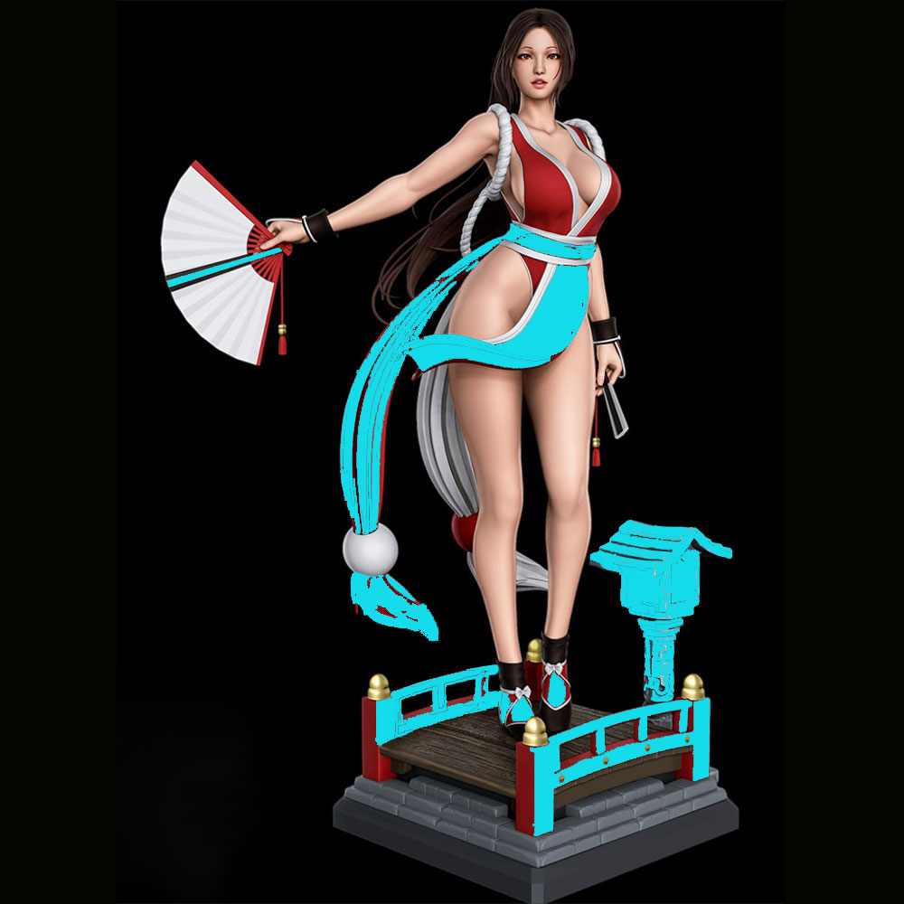 3D Printing Apps - Estatua en miniatura de resina de