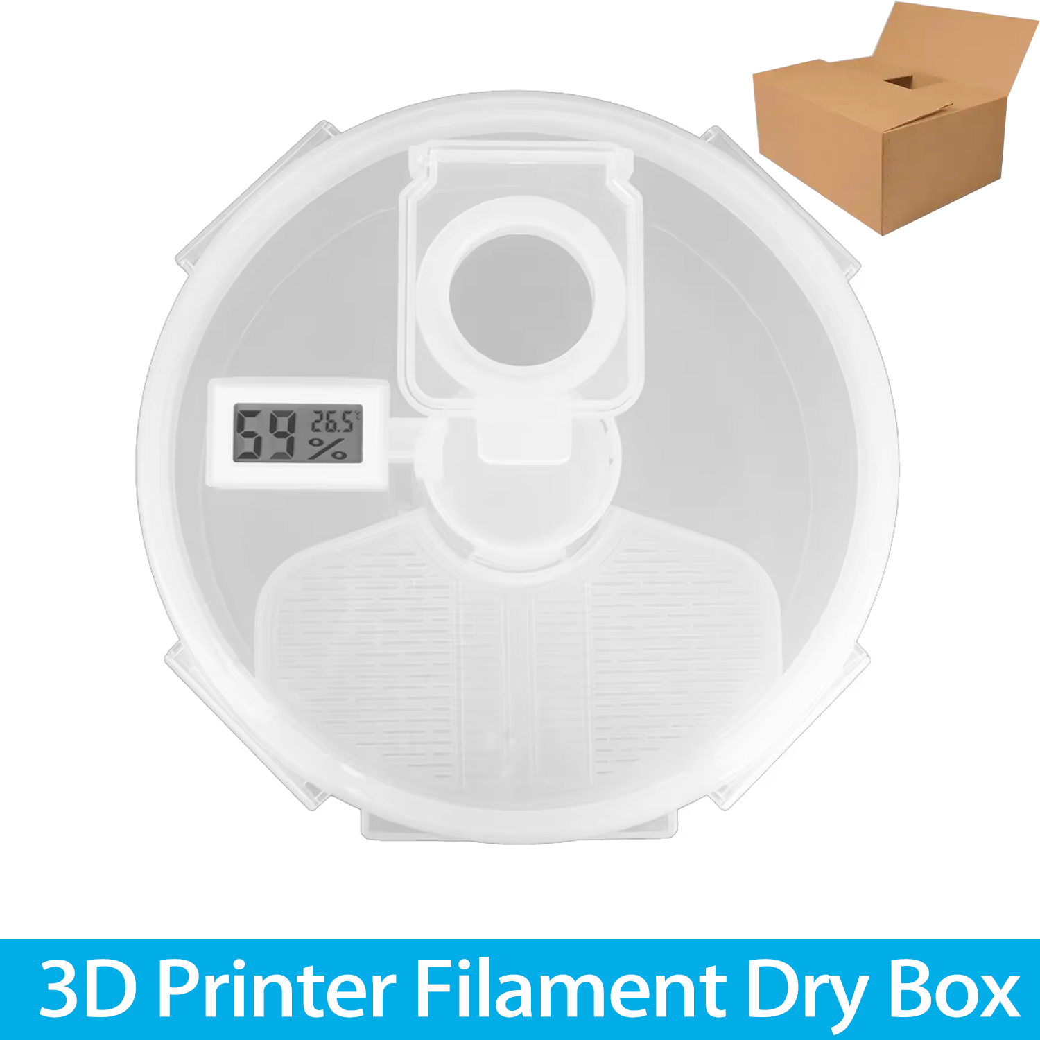 3D Printing Deck Box - Caja de Filamento PLA de 1