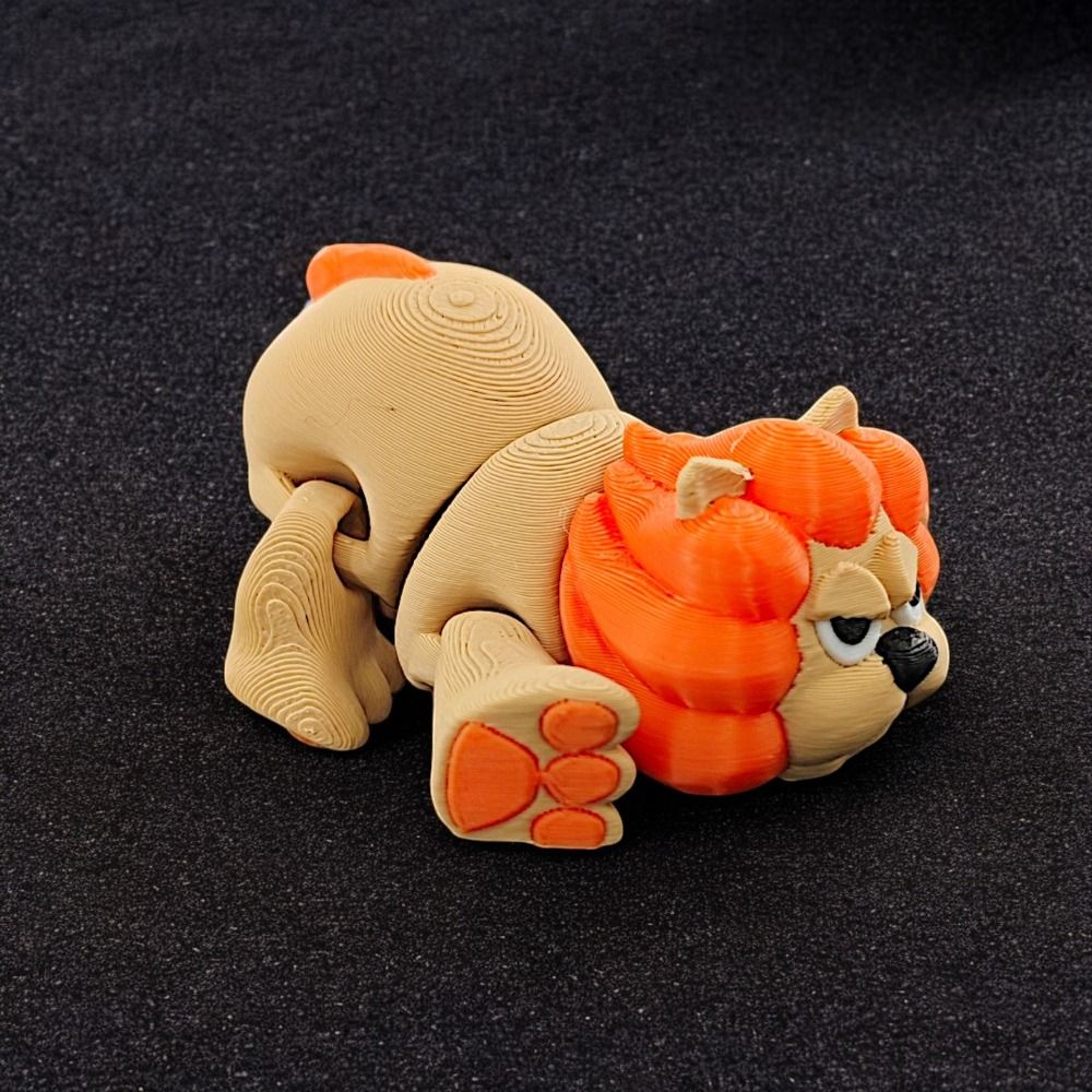 3D Printing Joints - Decoraciones de Leones con Articulaciones Móviles,