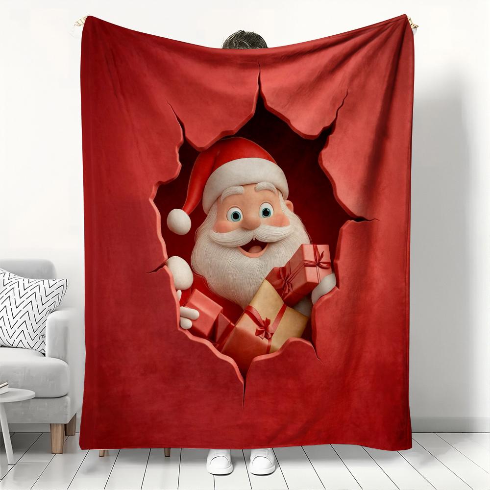3D Printing Quality - Manta navideña 3D de Papá Noel,