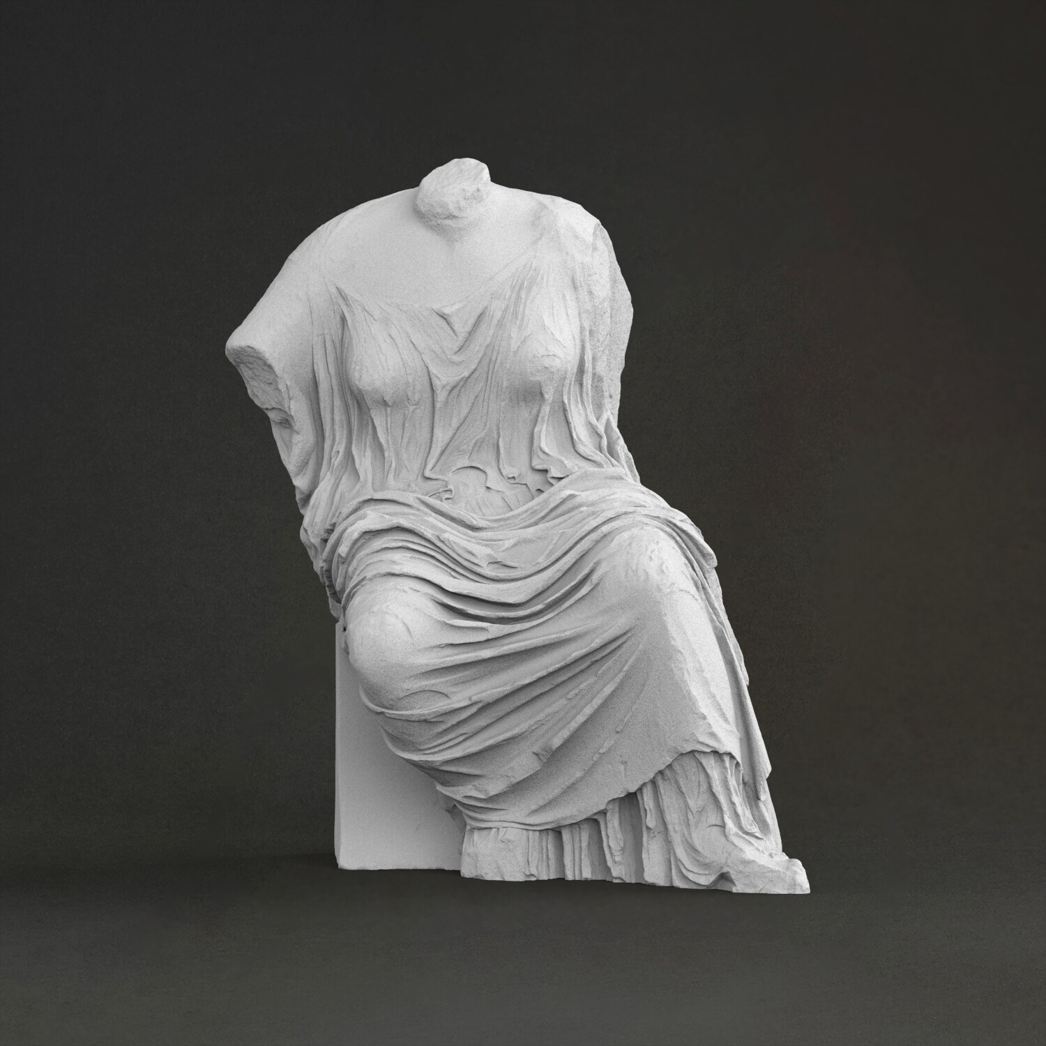 3D Printing Resin - Escultura 'Hestia', Material de Resina Impresa