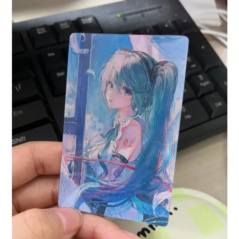 4 Tarjetas Lenticulares de Ani - 3D Printing One Piece reseña y precio