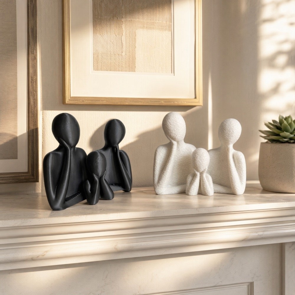 Escultura de Pareja Abrazándos - 3D Printing Apps reseña y precio