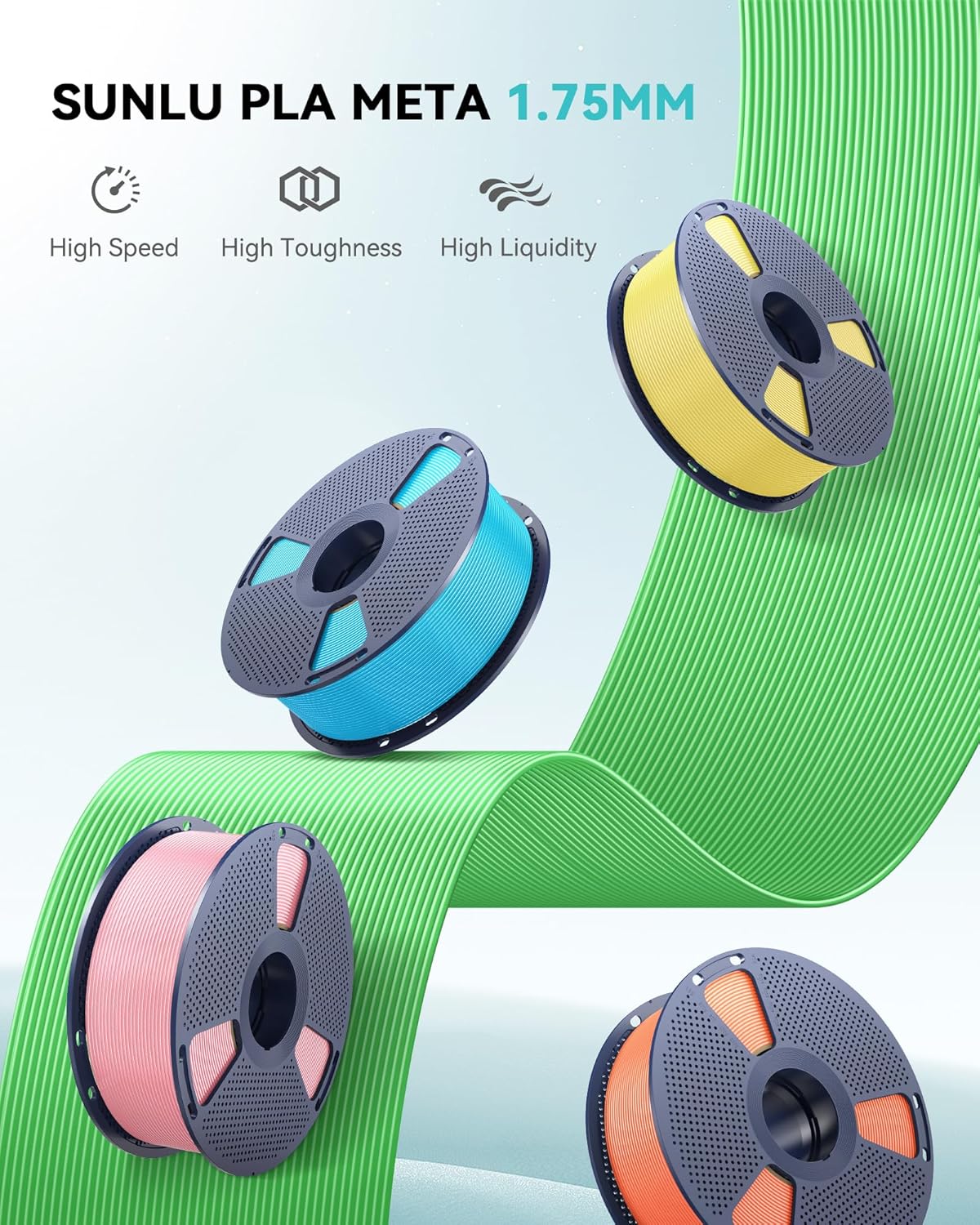 Filamento de impresora 3D SUNL - Pla Filament 1.75Mm reseña y precio
