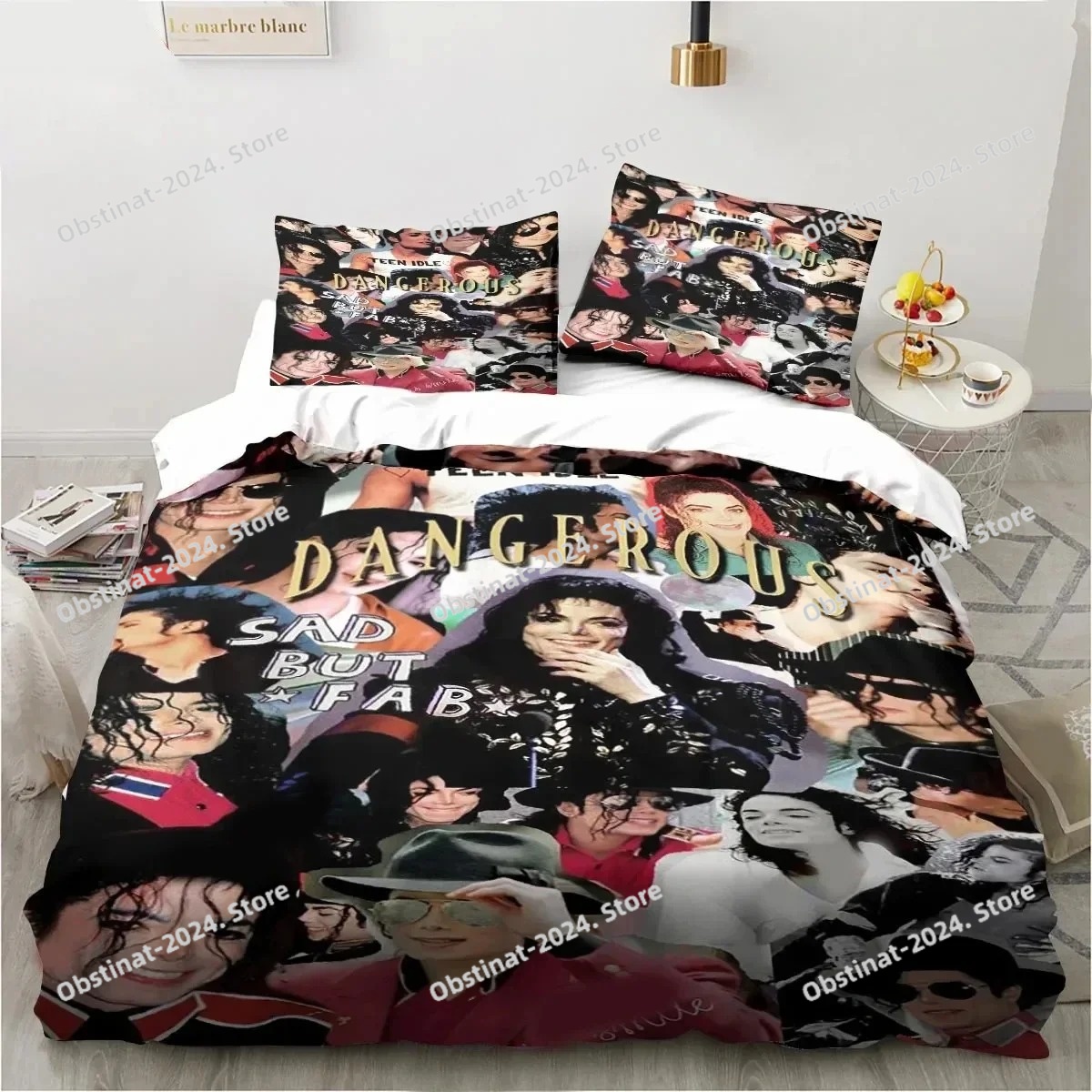 Juego de cama con estampado 3D - 3D Printing Quilting reseña y precio