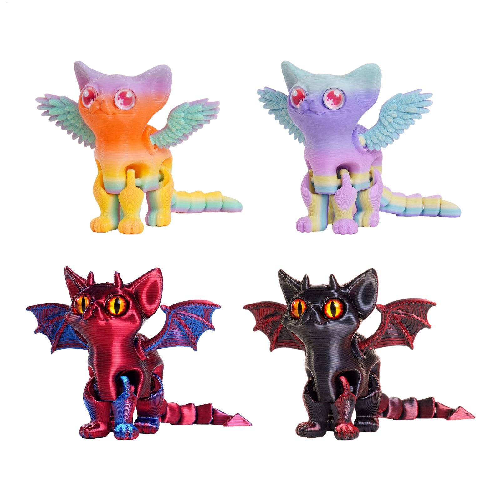 Figura de Gato Impresa en 3D,  - 3D Printing Joints reseña y precio