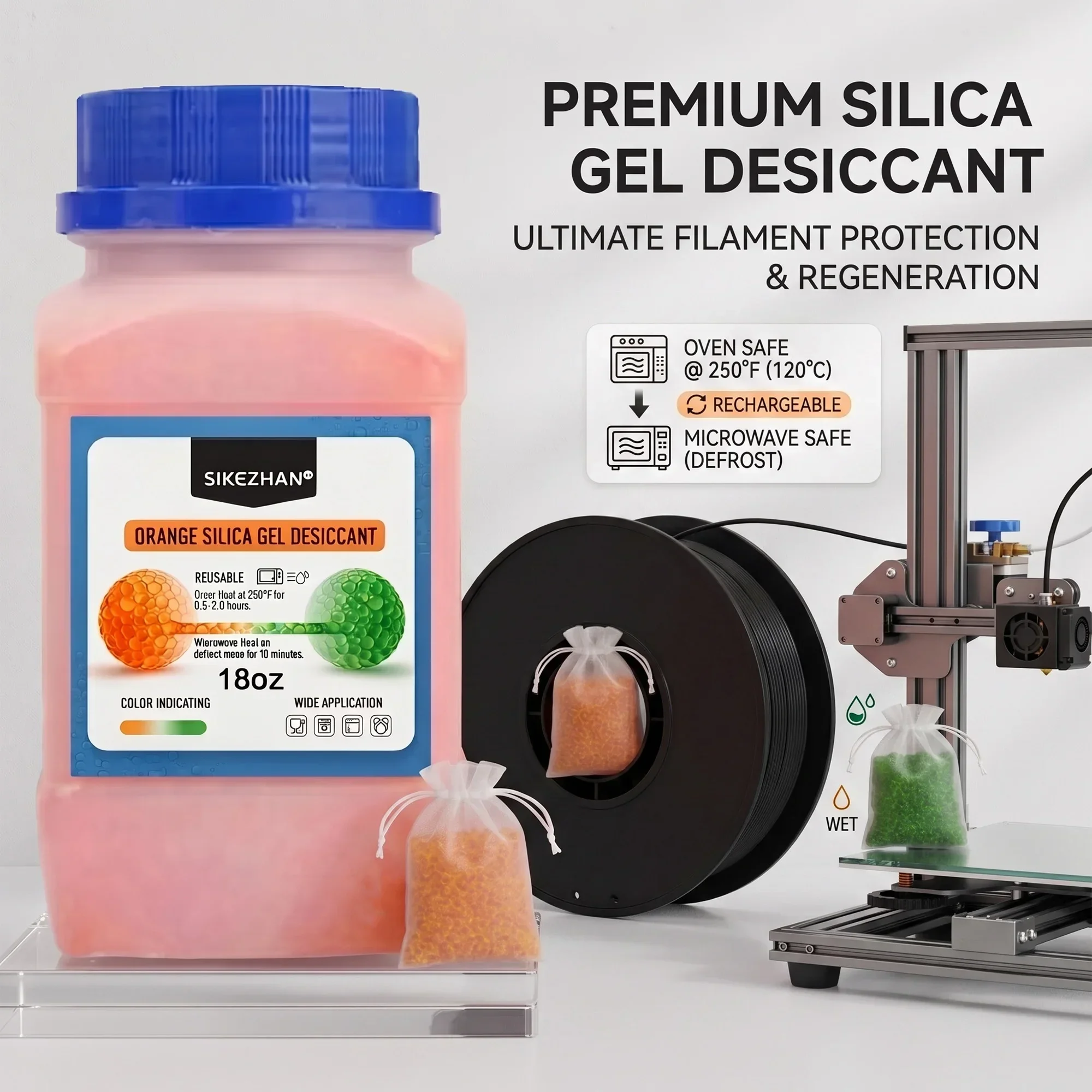 Desecante de Filamento para Im - 3D Printing Deck Box reseña y precio