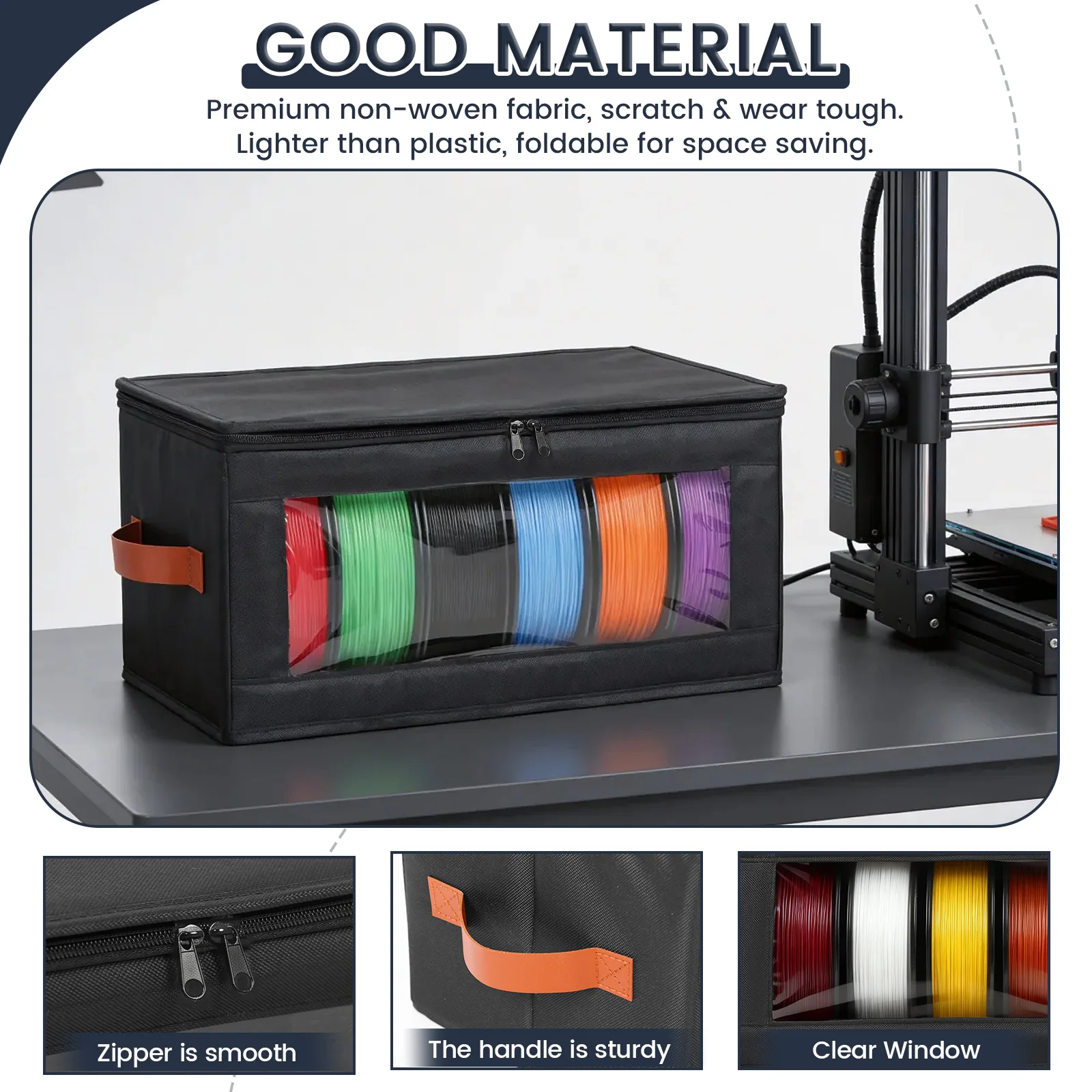 Caja de Almacenamiento de Fila - 3D Printing Deck Box reseña y precio
