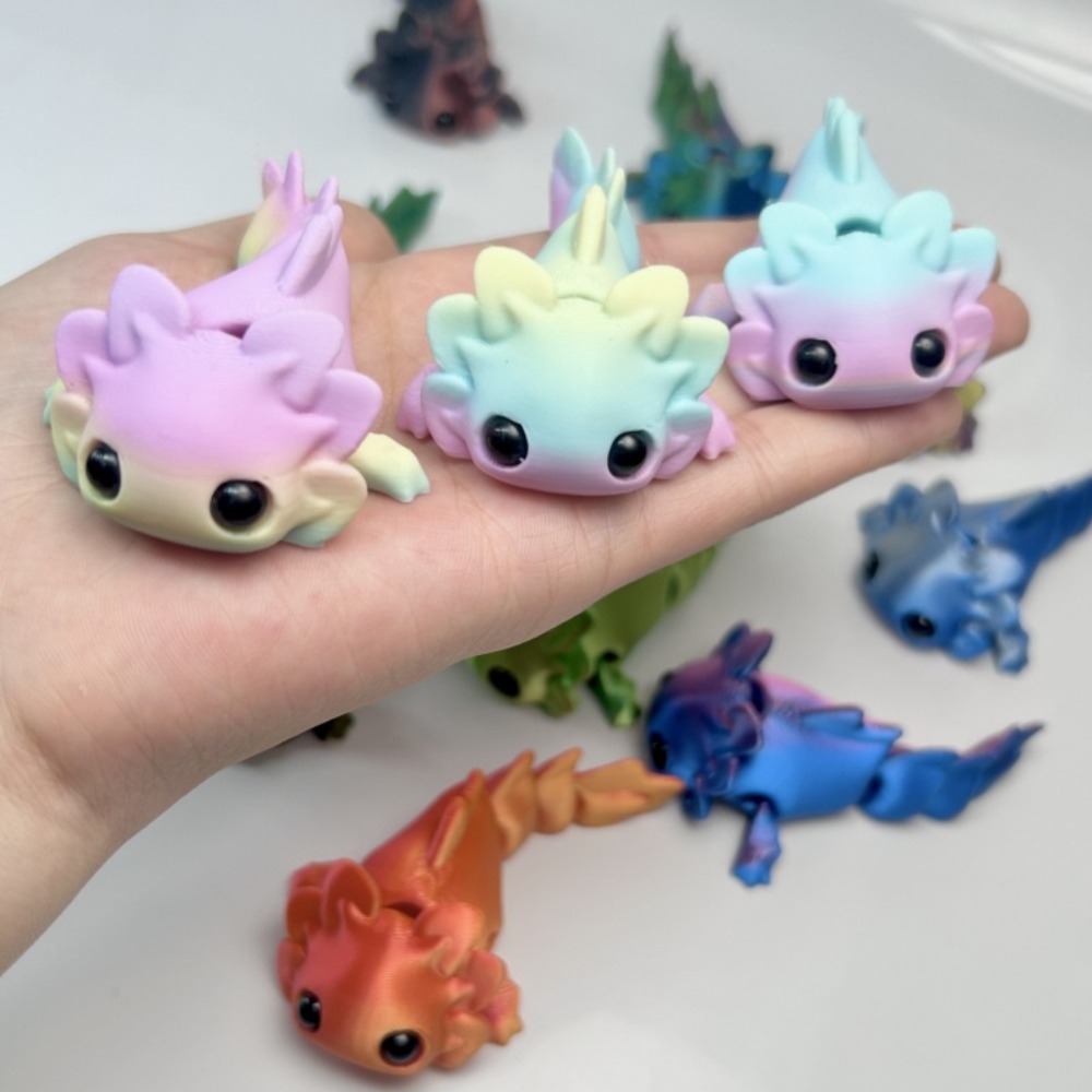 Figuras de Salamandra Impresas - 3D Printing Apps reseña y precio