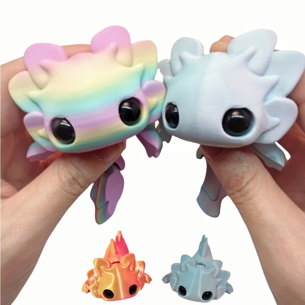 Figuras de Salamandra Impresas - 3D Printing Apps reseña y precio