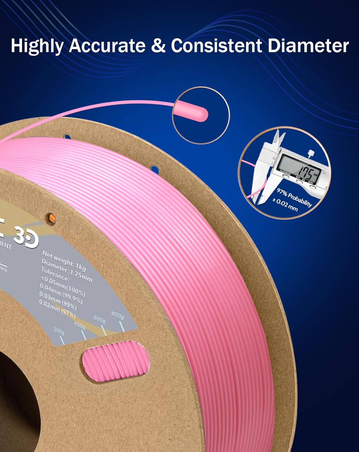 Filamento de Impresión 3D TPU  - Pla Filament 1.75Mm reseña y precio