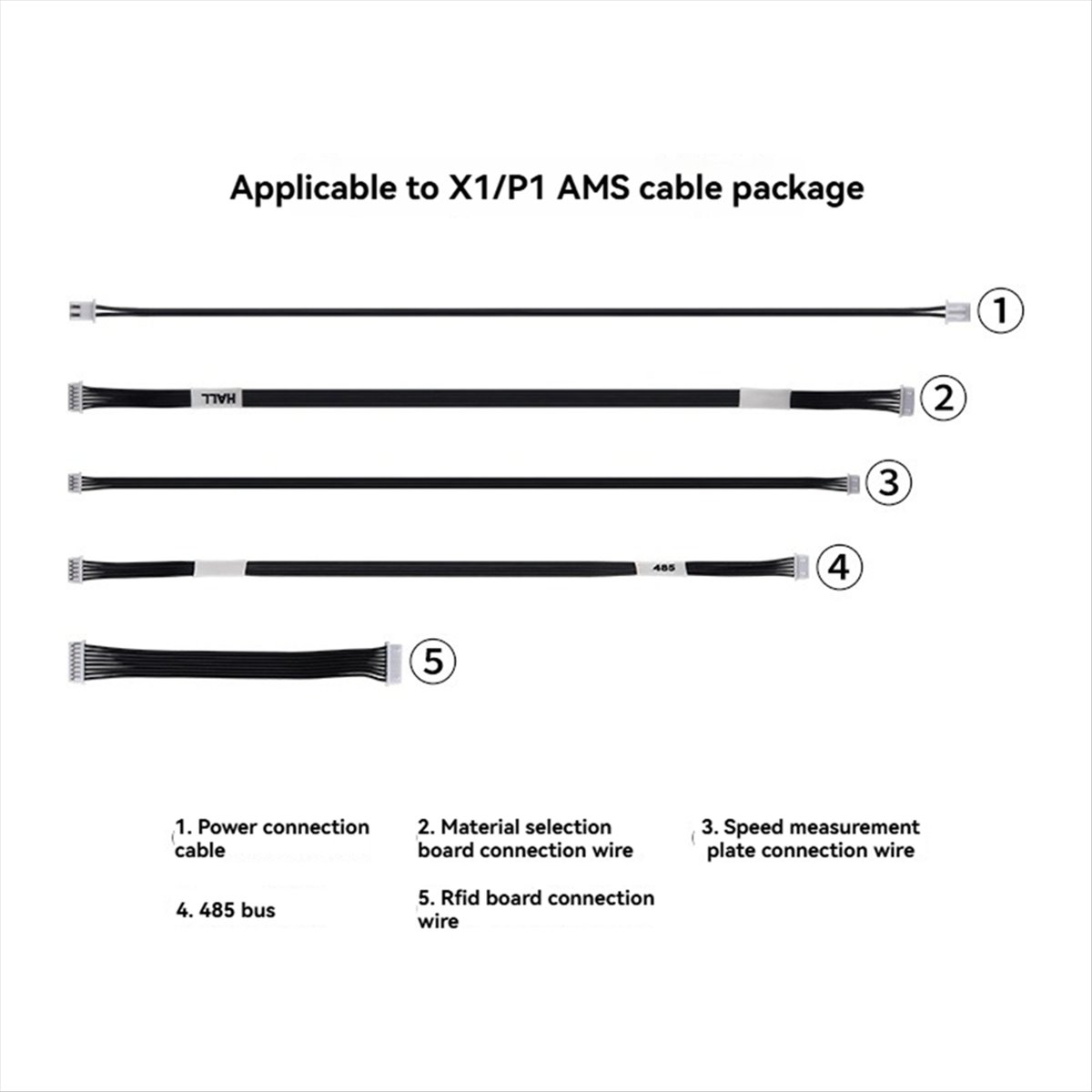 Paquete de 5 Cables A64I de Al - 3D Printing Quality reseña y precio