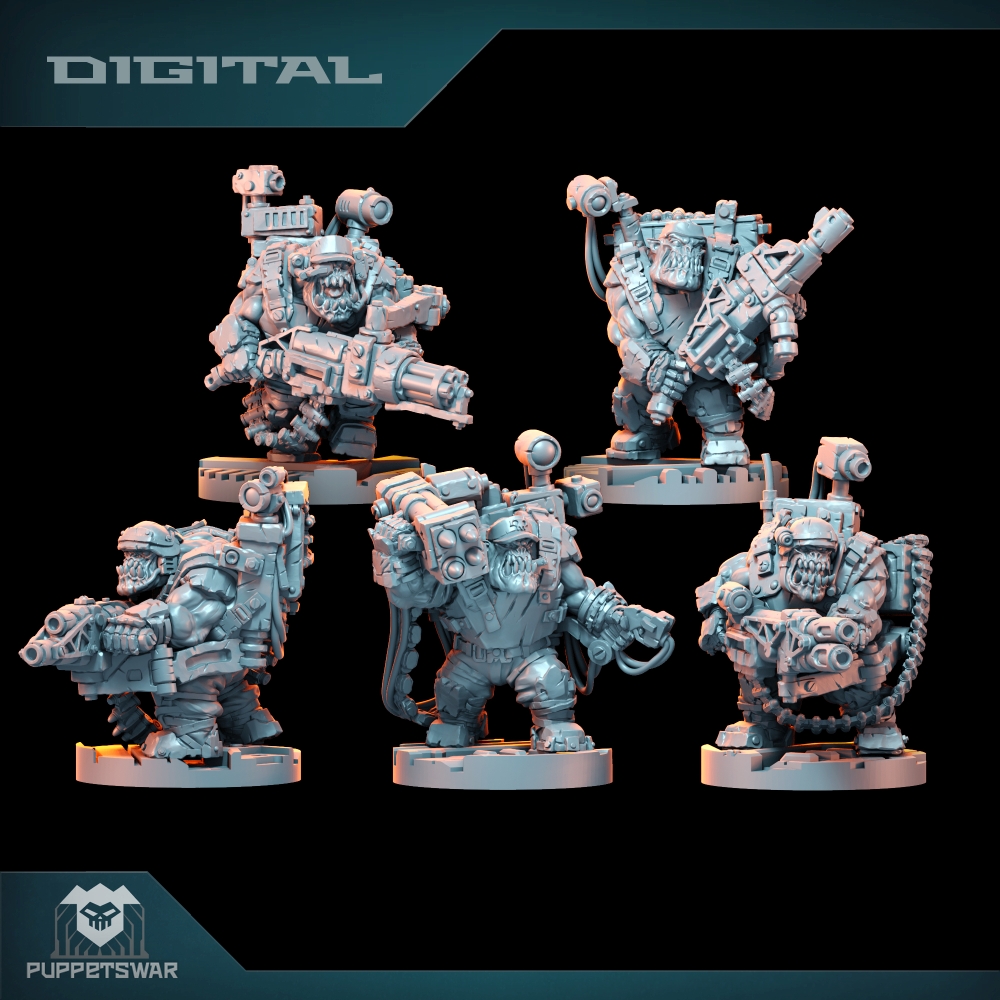 Orc Ultimate Badasses Squad, F - 3D Printing Resin reseña y precio