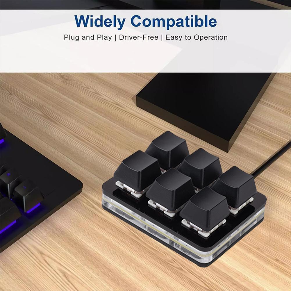 Mini teclado de 6 teclas, tecl - 3D Printing Keyboard reseña y precio