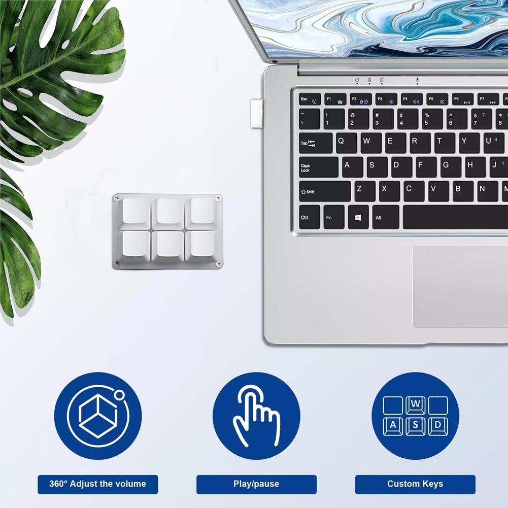 Mini teclado de 6 teclas, tecl - 3D Printing Keyboard reseña y precio