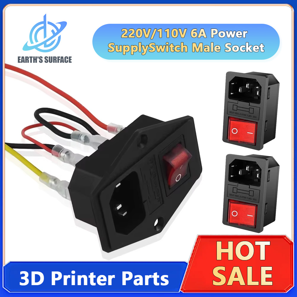 Interruptor de fuente de alime - 3D Printing Output reseña y precio