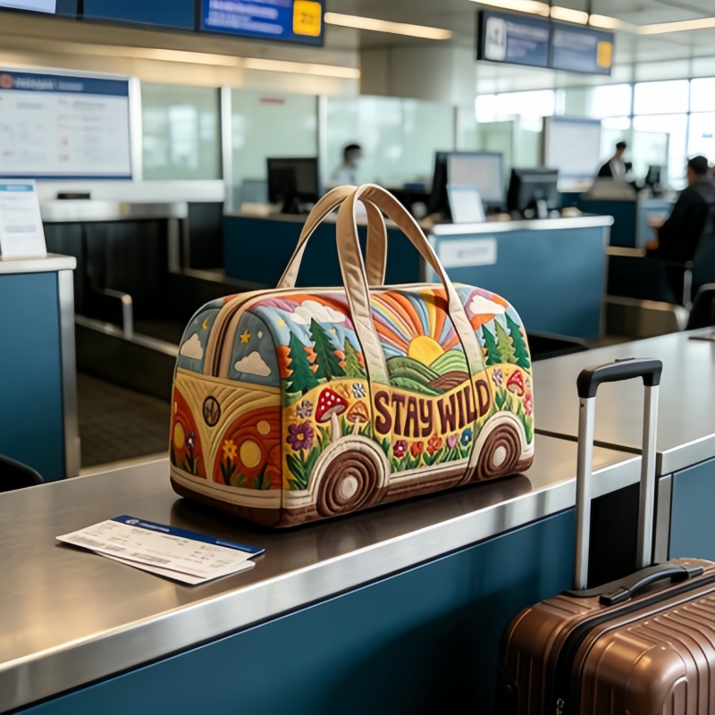 1 unidad de Bolsa de Viaje Hip - 3D Printing Quilting reseña y precio
