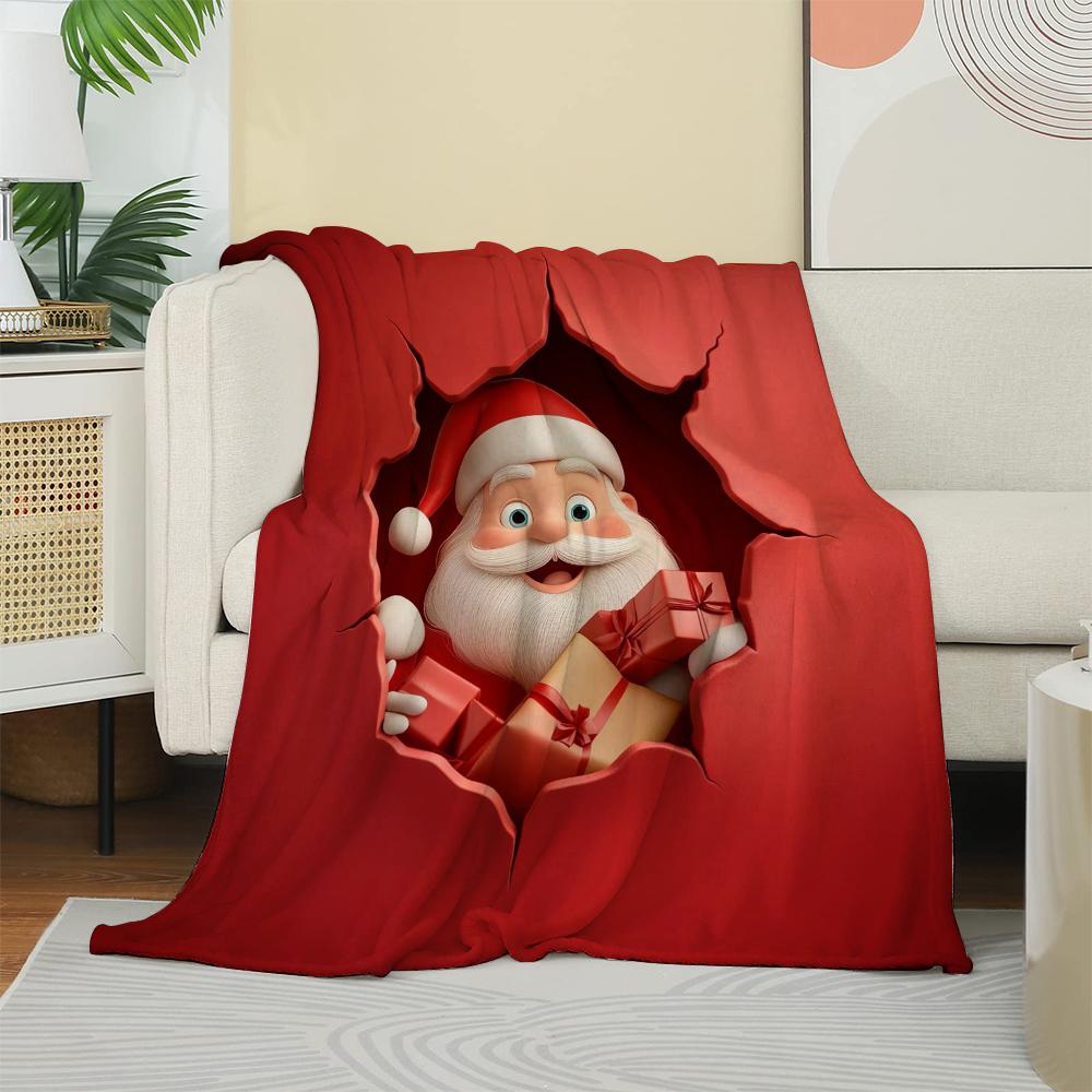 Manta navideña 3D de Papá Noel - 3D Printing Quality reseña y precio