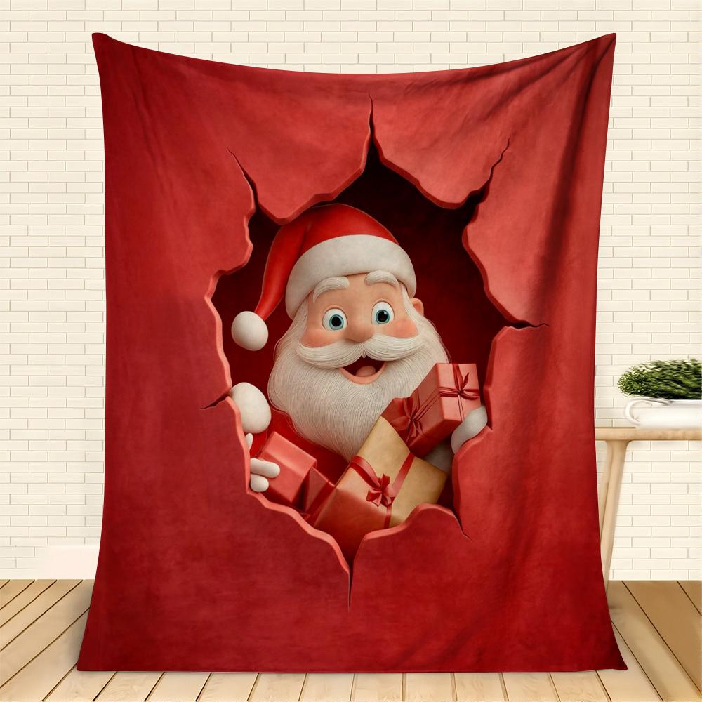 Manta navideña 3D de Papá Noel - 3D Printing Quality reseña y precio