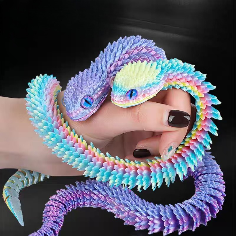 Nueva Estatua de Serpiente Rea - 3D Printing Joints reseña y precio
