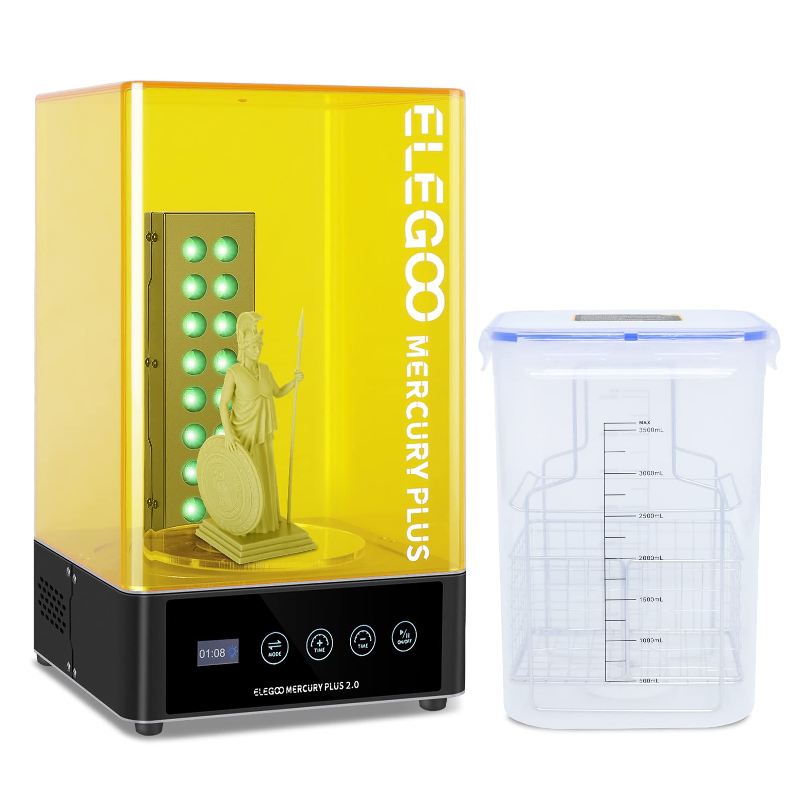 ELEGOO Plus 2.0 Estación de la - 3D Printing Resin reseña y precio