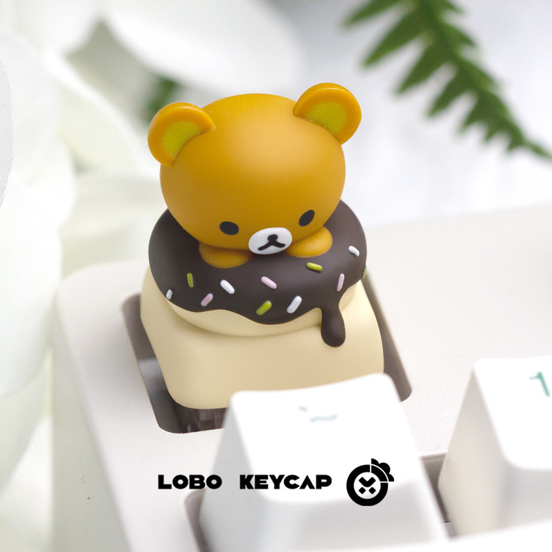 Linda Tecla de Resina Rilakkum - 3D Printing Keyboard reseña y precio