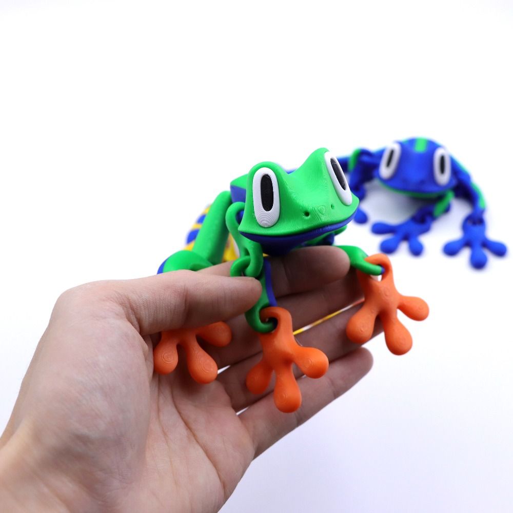 Modelo de Rana Impreso en 3D c - 3D Printing Joints reseña y precio