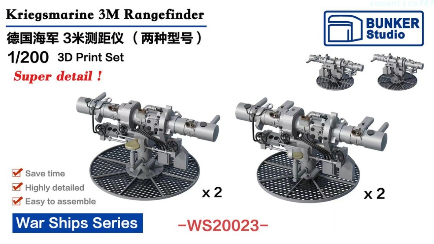 BUNKER Studio WS20023 1/200 Kr - 3D Printing Apps reseña y precio