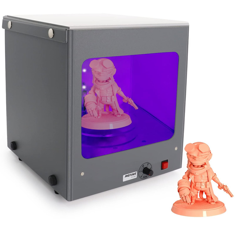 Caja de luz de curado de resin - 3D Printing Deck Box reseña y precio