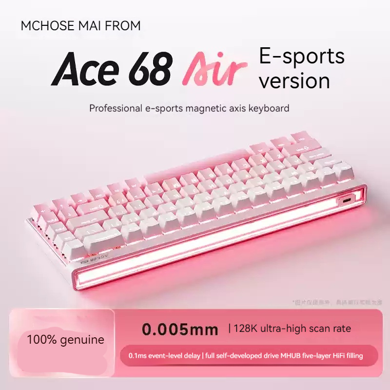 Teclado mecánico Mchose Ace68  - 3D Printing Keyboard reseña y precio