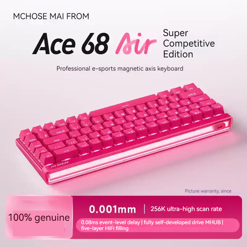 Teclado mecánico Mchose Ace68  - 3D Printing Keyboard reseña y precio